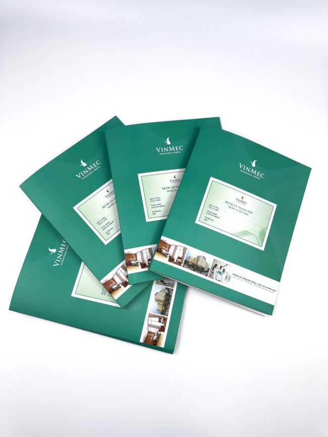 Folder Bệnh Án Ngoại Trú VinMec - Hình ảnh 4